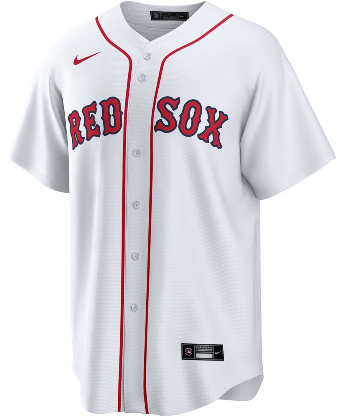 Men's Enrique HernandezBoston Red Sox Home Official Replica Player Jersey - White