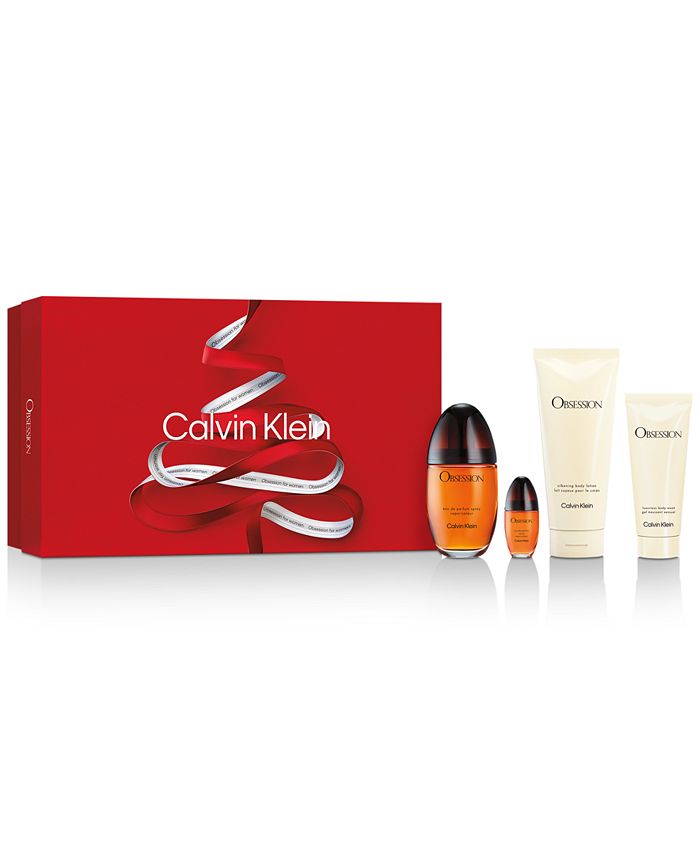 Calvin Klein 4-Pc. Obsession For Women Gift Set & Reviews - Perfume -  Beauty - Macy's