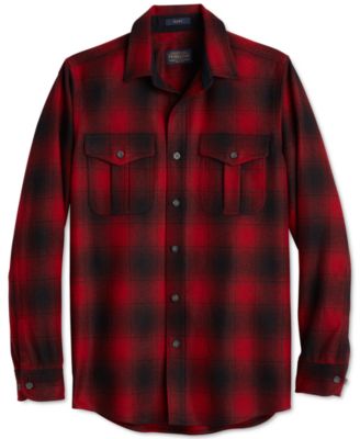 Pendleton - Men's Plaid Wool Scout Shirt