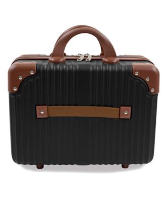 Tr&eacute;sor Carry-on Vanity Trunk Luggage, Set of 2