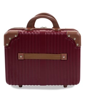 Tr&eacute;sor Carry-on Vanity Trunk Luggage, Set of 2