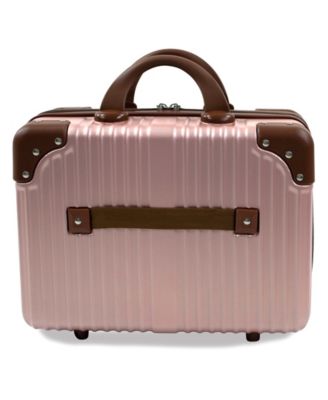 Tr&eacute;sor Carry-on Vanity Trunk Luggage, Set of 2