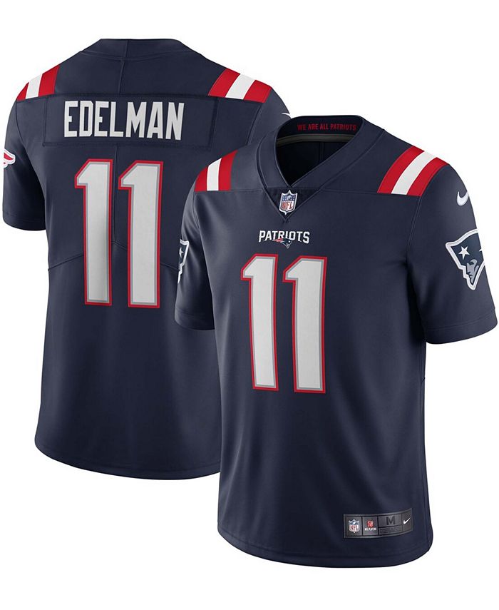 Nike Men s Julian Edelman Navy New England Patriots Vapor Limited