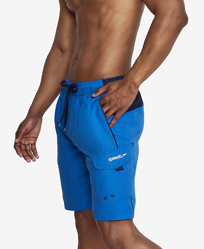 Speedo Men's Marina Sport VaporPLUS 9" Swim Trunks & Reviews Swimwear