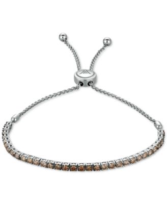 levian ombre chocolate diamond bracelet