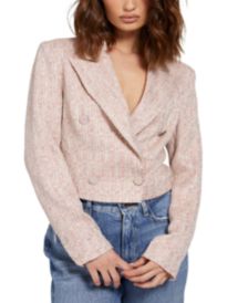 Tula Cropped Tweed Blazer