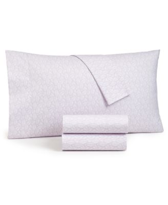 Martha Stewart Collection - Essentials 4-Pc. Printed Microfiber Full Sheet Set