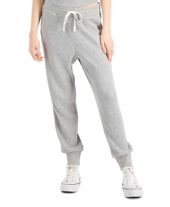 Style & Co Waffle-Knit Sweatpants, Created for Macy's - Macy's