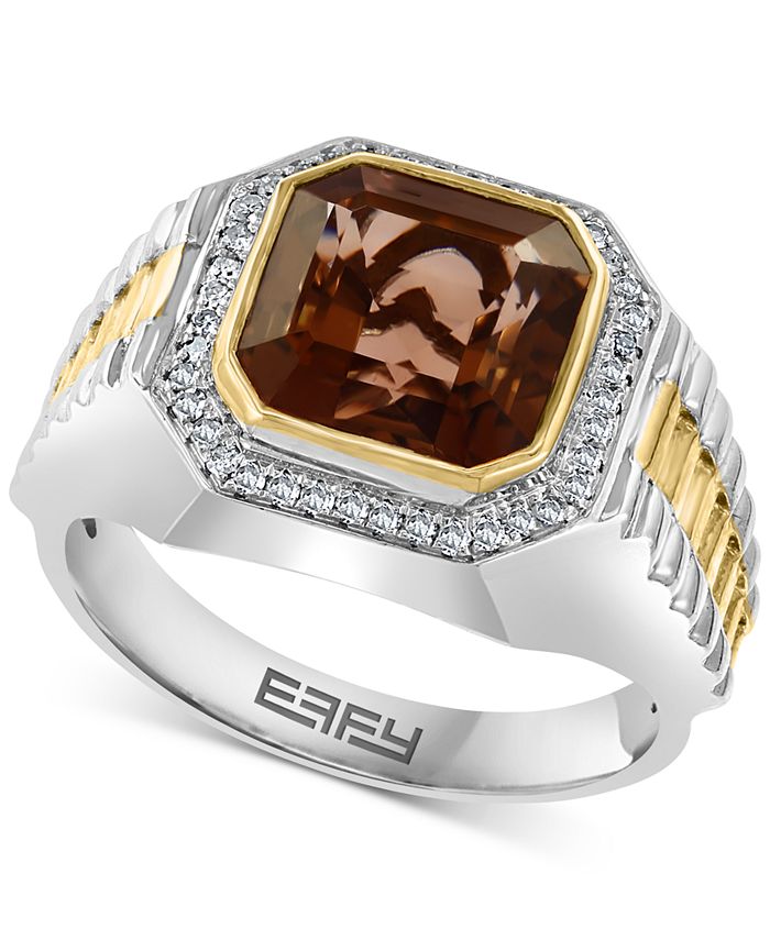 Macy's smoky quartz ring sales