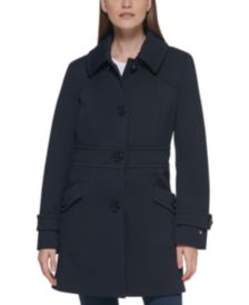 Petite Single-Breasted Peacoat, Created for Macy's