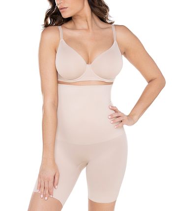 Miraclesuit - Women's Comfy Curves Hi-Waist Thigh Slimmer Shapewear
