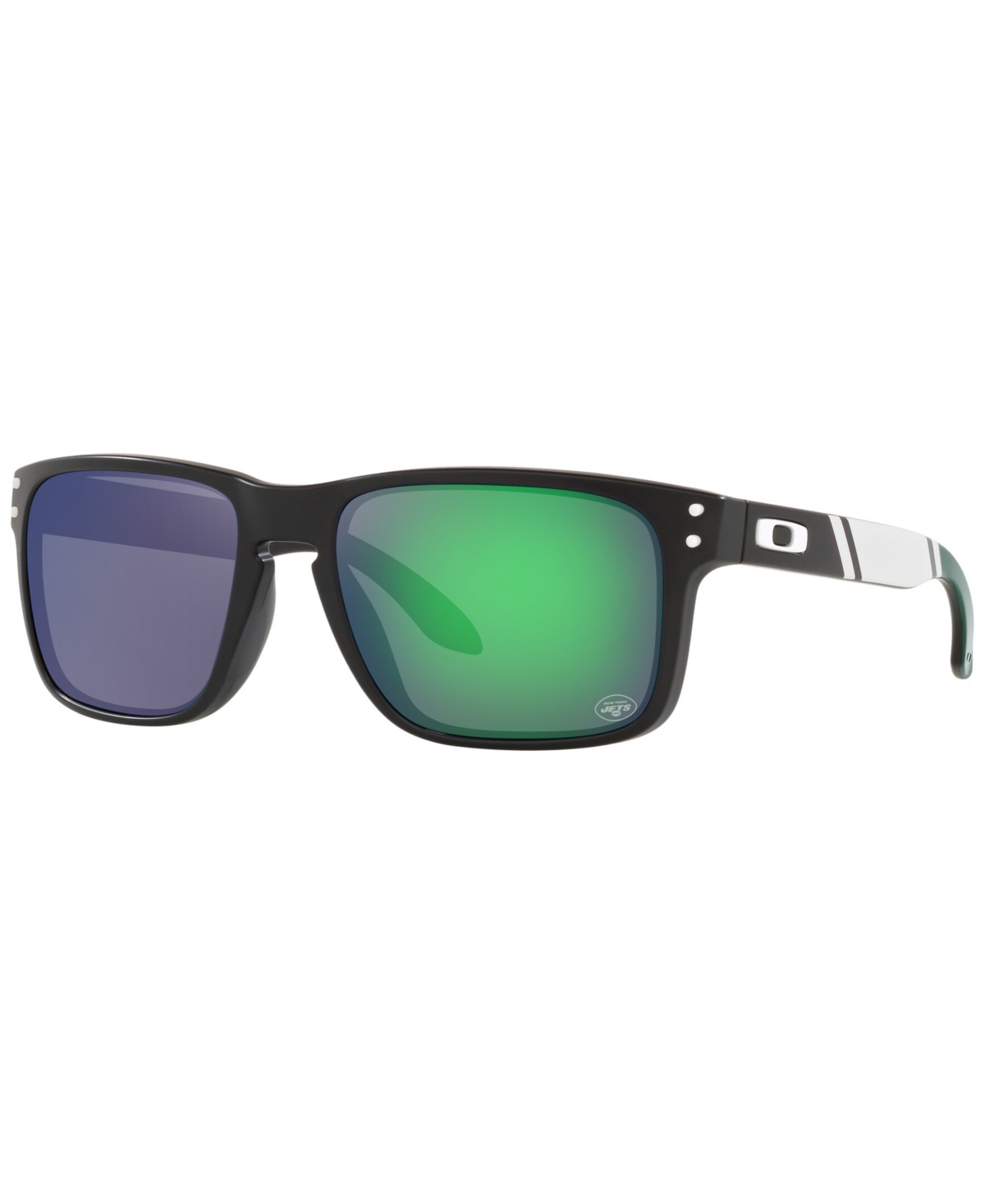 Oakley Holbrook Men's Sunglasses, Oo9102 Nfl Collection In Jets Matte Black