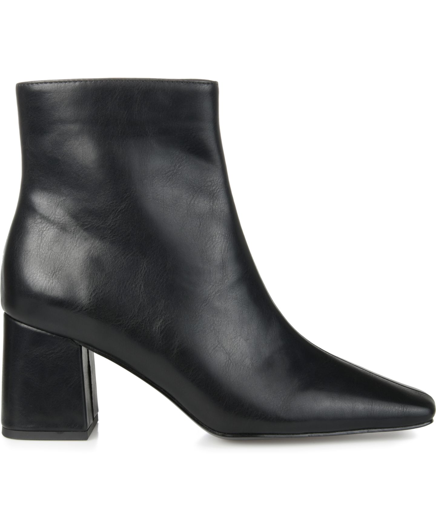 Женские ботинки Journee Collection Haylinn Block Heel Dress Booties, цвет: Чёрный — фото 2