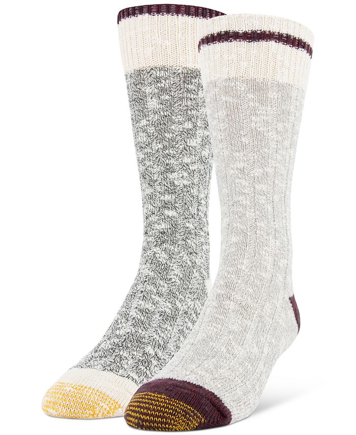 Gold Toe Men's TwoPack Chunky Slub Socks Macy's