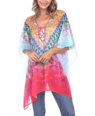 macys womens caftans