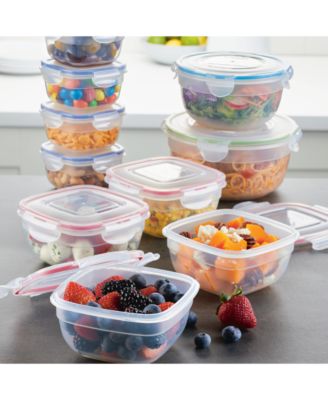 Easy Essentials Color Mates 20-Pc. Food Storage Container Set