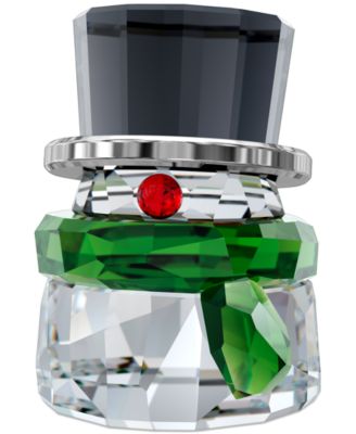 Swarovski - Holiday Cheers Snowman Figurine, Small
