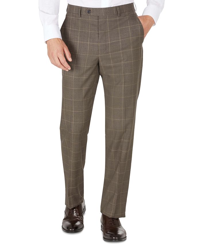Lauren Ralph Lauren Men's UltraFlex Classic-Fit Wool Suit Pants - Macy's