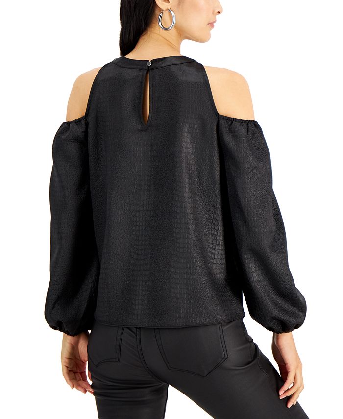 macys cold shoulder tops