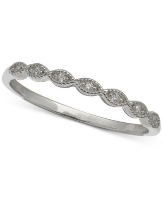 Cubic Zirconia Beaded Band, Created for Macy's
