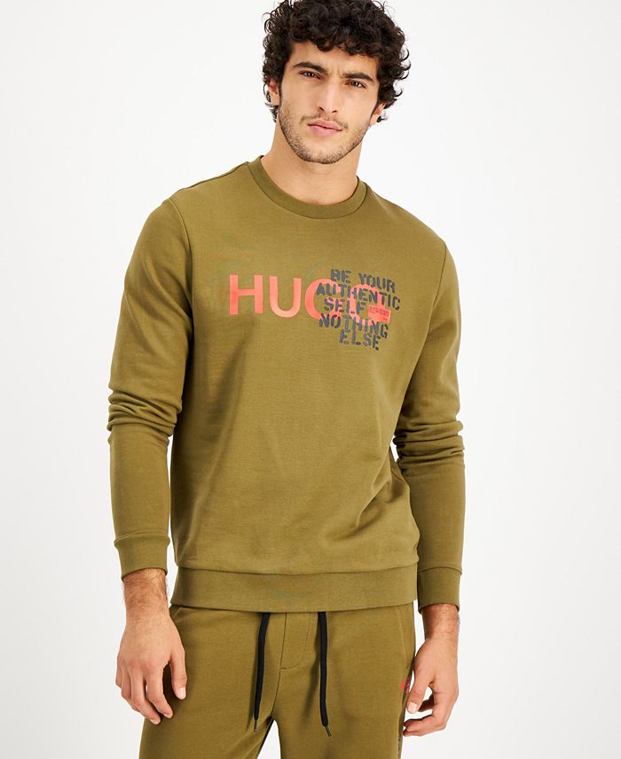 Boss authentic online logo sweatshirt
