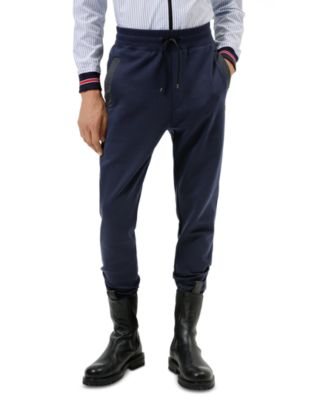 HUGO - Men's Dirroyal Regular-Fit Colorblocked Mix-Media Joggers