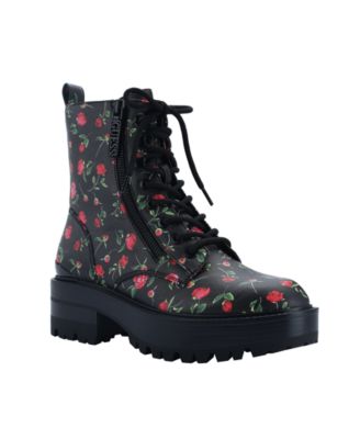 guess floral boots