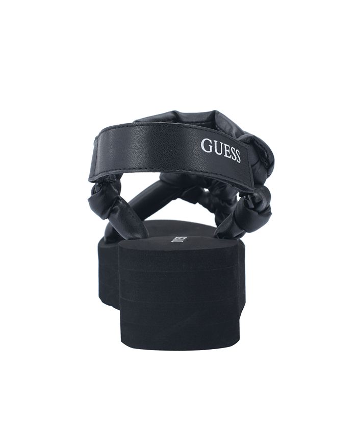 GUESS Women's Albina Puffy Knot Sandals Macy's