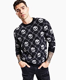 Men's Cashmere Skully Sweater, Created for Macy's 