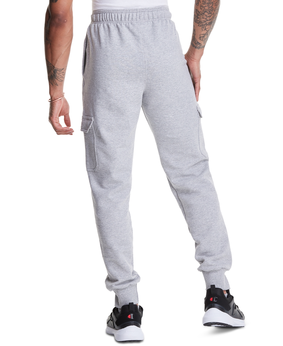 Champion Men's Powerblend Cargo Jogger Pants