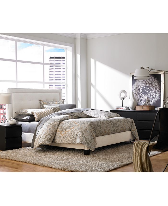 Furniture Sulinda Upholstered King Bed Macy's