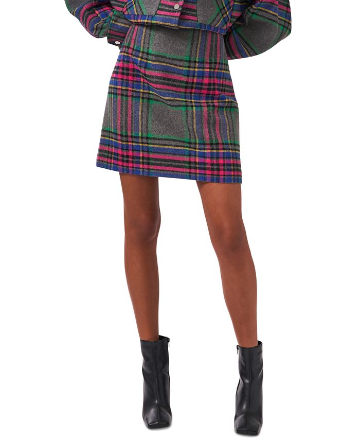 Plaid mini deals skirt macy's