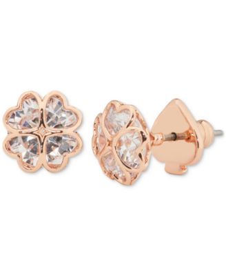 kate spade new york - Crystal Spade Flower Stud Earrings