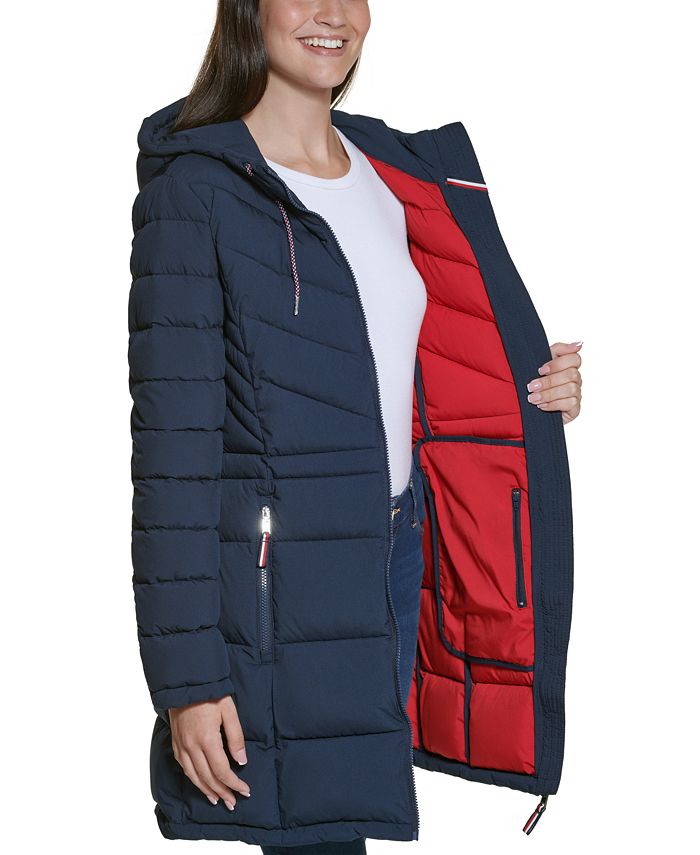 Tommy Hilfiger Women's Hooded Packable Puffer Coat & Reviews Coats