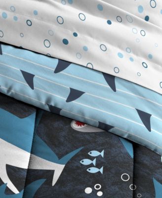 Sharks 7-Piece Comforter Set, Full