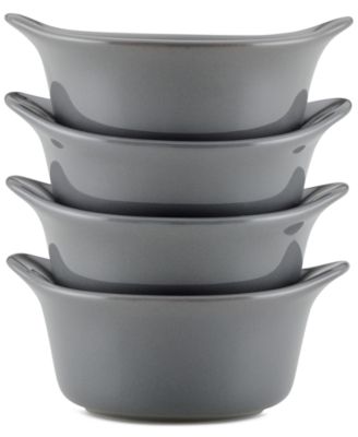 Ceramics Round Ramekin Dipper Cups, Set of 4