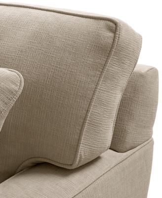 Radley Fabric 6-Piece Chaise Sectional with Wedge