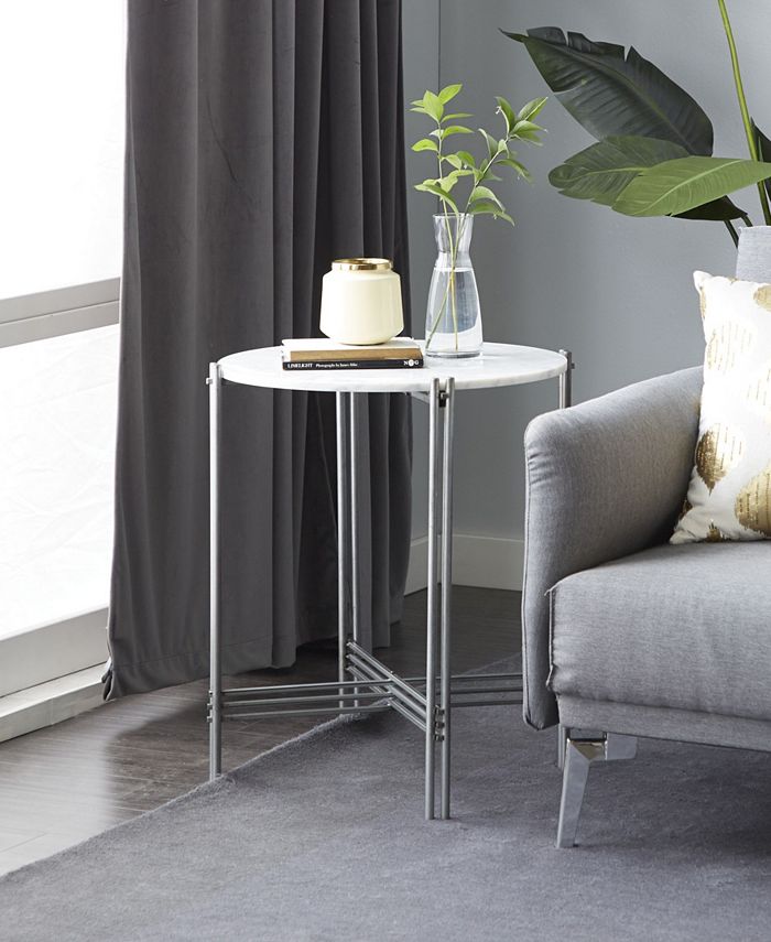 Rosemary Lane Contemporary Accent Table Macy's