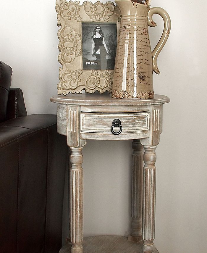 Rosemary Lane Farmhouse Accent Table Macy's
