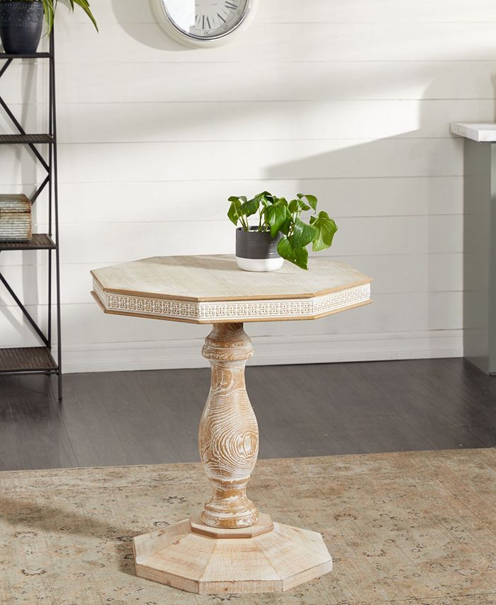 Rosemary Lane Farmhouse Accent Table Macy's