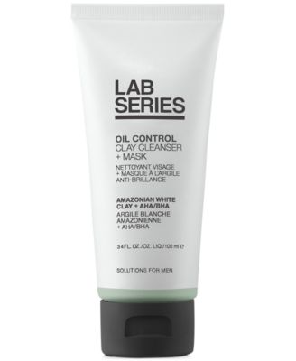 Lab Series - Oil Control Clay Cleanser + Mask, 3.4-oz.
