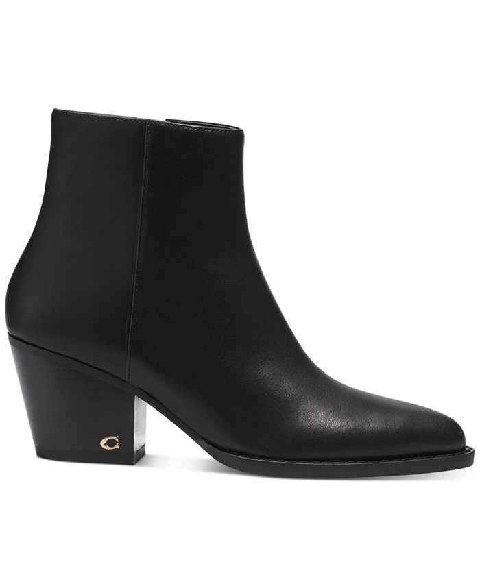 COACH Women's Pacey Pointed-Toe Booties & Reviews - Booties - Shoes ...