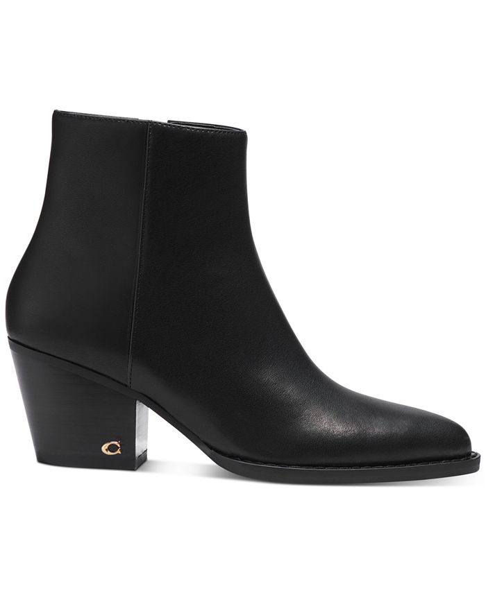COACH Women's Pacey PointedToe Booties & Reviews Booties Shoes