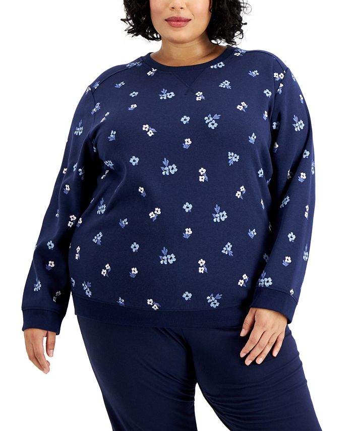 Karen scott sweatshirts macy's hotsell