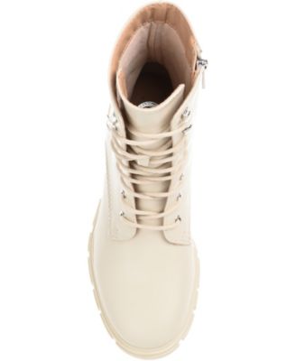 Women's Madelynn Lace Up Lug Sole Combat Boots
