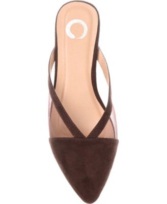 Women's Reeo Mesh Pointed Toe Slip On Mules