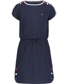 Big Girls Dolphin Hem Polo Dress