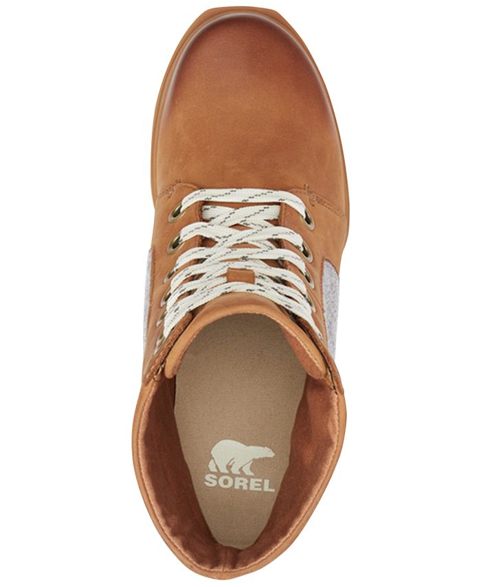 sorel women's lexie wedge lug sole booties