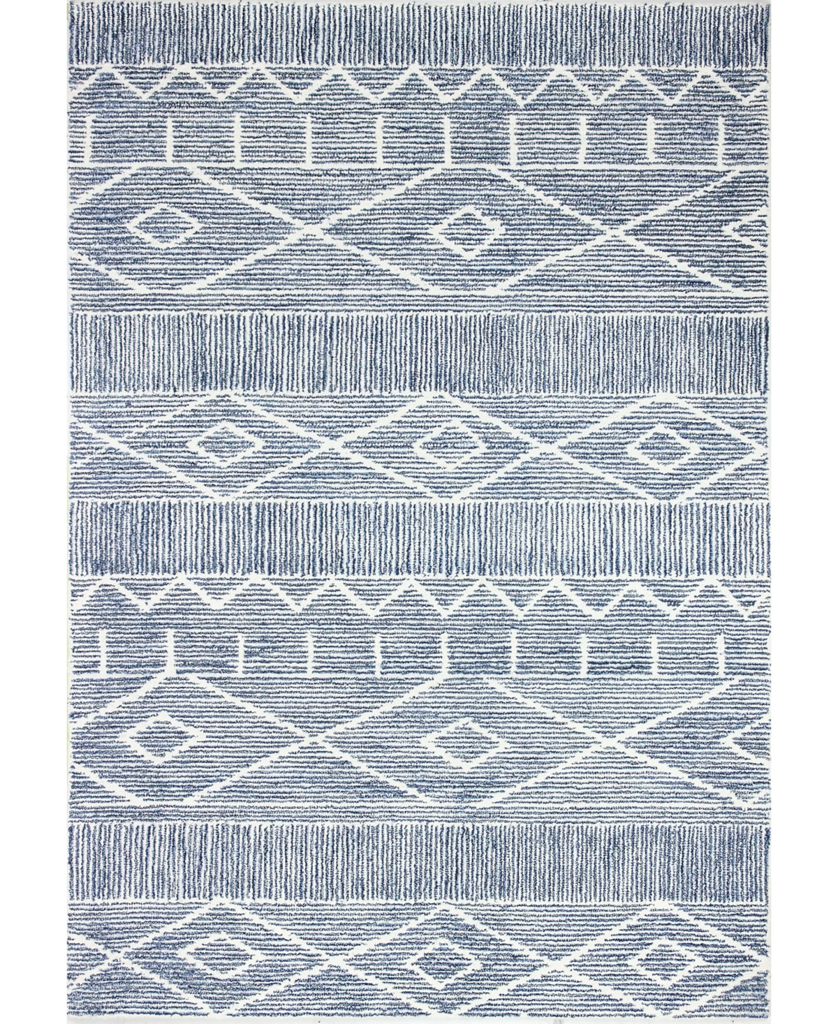 Bb Rugs Veneto CL203 7'6in x 9'6in Area Rug - Azure