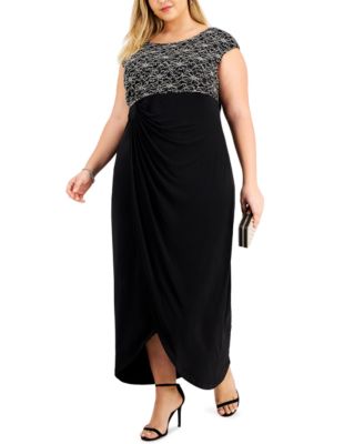 macys plus size wrap dress